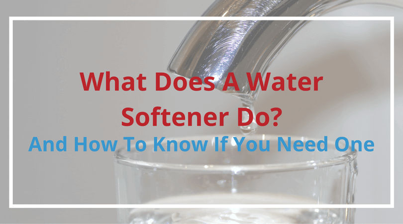 what does a water softener do?