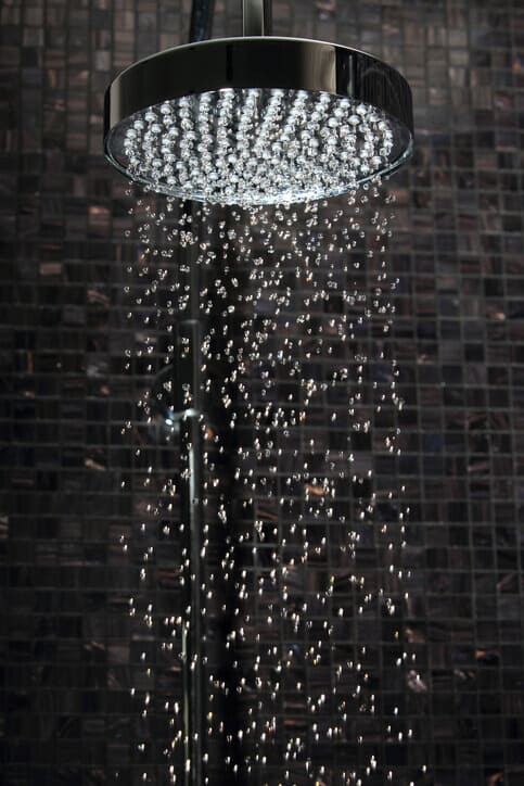 waterfall shower-head