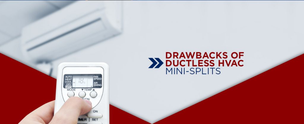 drawbacks of ductless