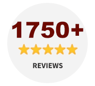 1750+ Reviews