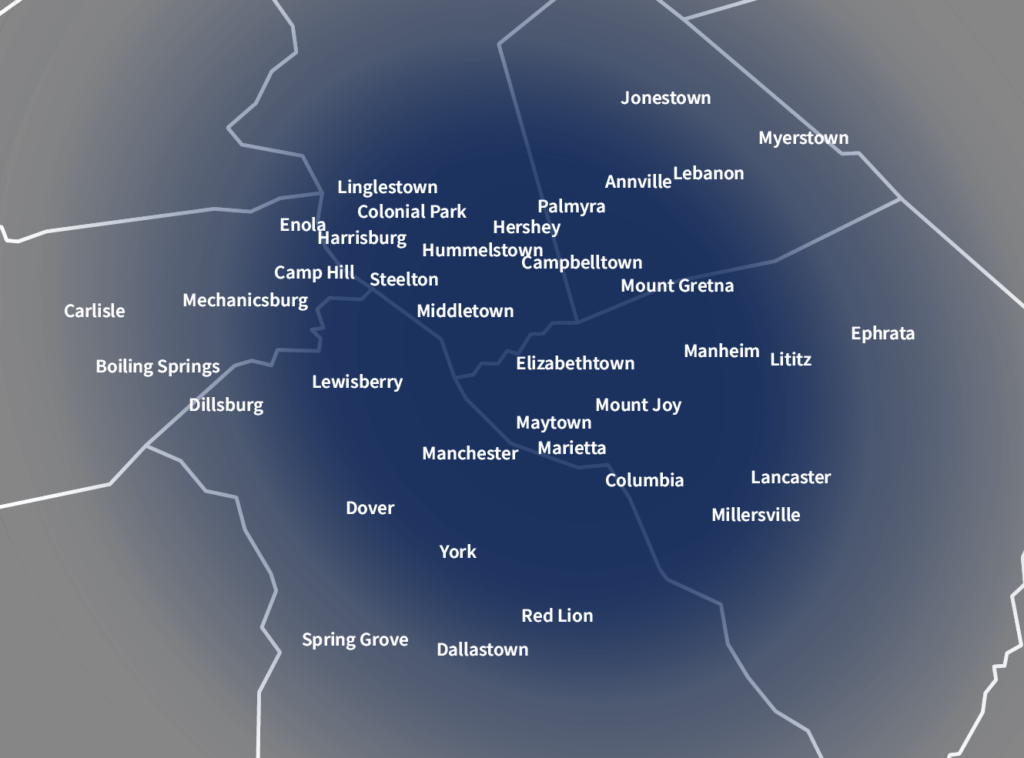 Service Area Map