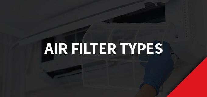 the different types of air filters washable filters electrostatic filters being reused a pleated filter being installed improve the indoor air quality with air filters