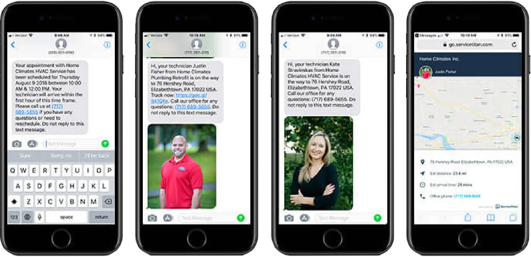phones text messages on cell phone